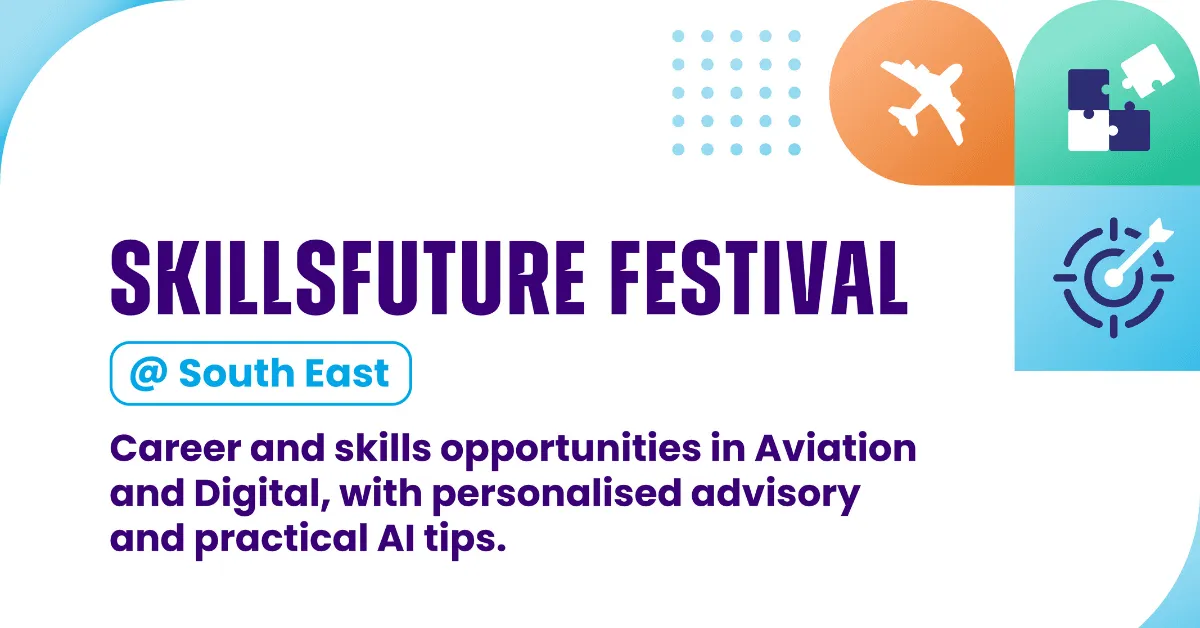 SkillsFuture Festival @ South East: 15-16 October 2026